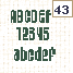 alphabet 43
