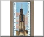 photo cross stitch Sears Tower