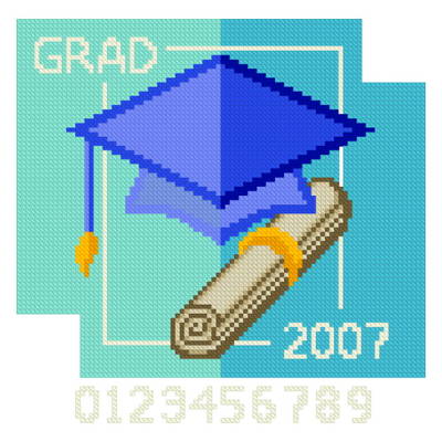 graduation cross stitch | eBay
