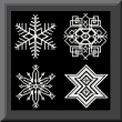 cross stitch pattern Snowflakes 7