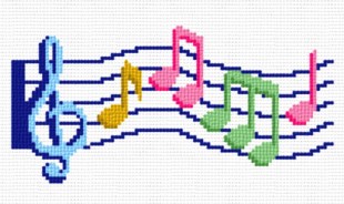 Cross Stitch Music