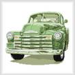 cross stitch pattern Chevy Truck