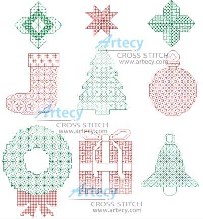 Blackwork - Cross Stitch Patterns &amp; Kits