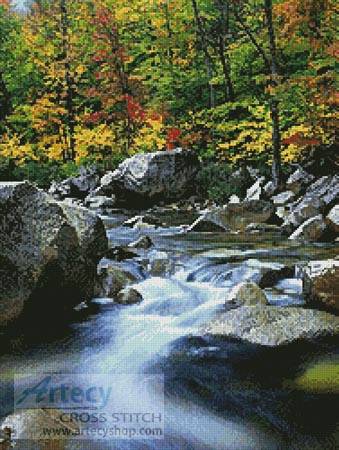 Rocky Mountain Christmas (cross stitch pattern)