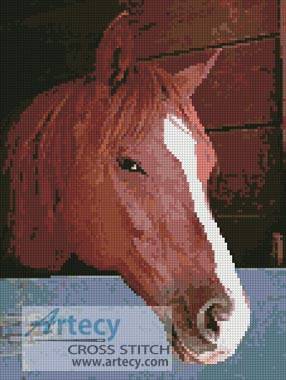 horse head cross stitch pattern horses log online calculator
