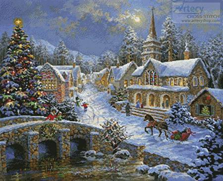 Heaven on Earth 2 Cross Stitch Pattern christmas