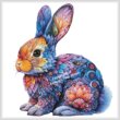 new cross stitch pattern - Abstract Bunny (Large)
