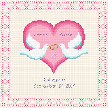 Wedding Carriage Counted Cross Stitch Kit Wedding Carriage Counted Cross Stitch Kit