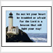 Cross stitch pattern lighthouse