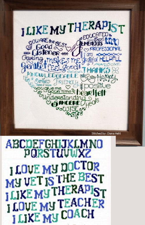 let 39 s like my doctor cross stitch pattern words make your own gift certificates free