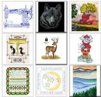Popular cross stitch patterns