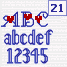 alphabet 21