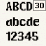 alphabet 30
