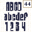 alphabet 44