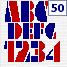 alphabet 50