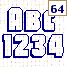 alphabet 64