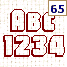 alphabet 65