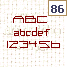 alphabet 86