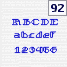 alphabet 92