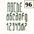 alphabet 96