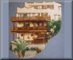 photo cross stitch House