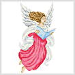 cross stitch pattern Singing Angel