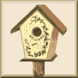 cross stitch pattern Birdhouse