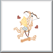 cross stitch pattern cupid