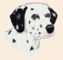 cross stitch pattern Dalmation