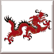 Cross stitch pattern Dragon