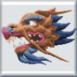 cross stitch pattern Dragon