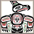 cross stitch pattern Indian Hawk