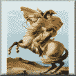 Cross stitch pattern Napoleon