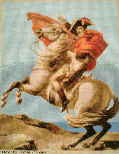 cross stitch pattern Napoleon