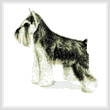 cross stitch pattern Schnauzer