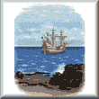 cross stitch pattern New World Explorers