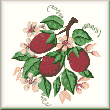 cross stitch pattern Gayle`s Strawberries