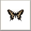 cross stitch pattern Butterfly