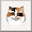 cross stitch pattern Calico