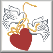 cross stitch pattern Doves