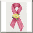 cross stitch pattern Breast Cancer Awareness