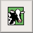 cross stitch pattern Cow