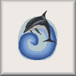 cross stitch pattern Dolphin