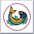 cross stitch pattern Native Fish