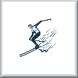 cross stitch pattern skiier