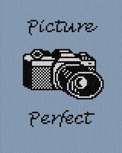 cross stitch pattern Picture Perfect