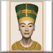 cross stitch pattern Nefertiti