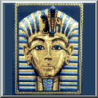 cross stitch pattern King Tuts Mask