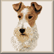 Cross stitch pattern Wire Fox Terrier