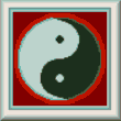 cross stitch pattern Yin-Yang